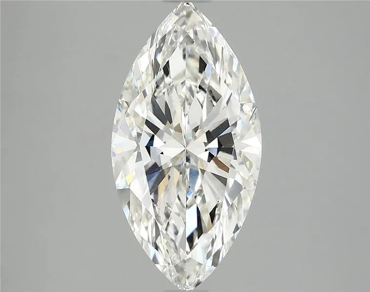 2.50ct marquise lab grown diamond (colour h, clarity vs1, igi certified)