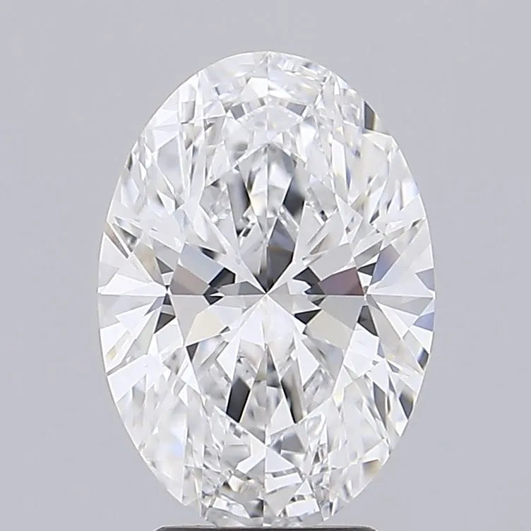 3.83 carats oval diamond