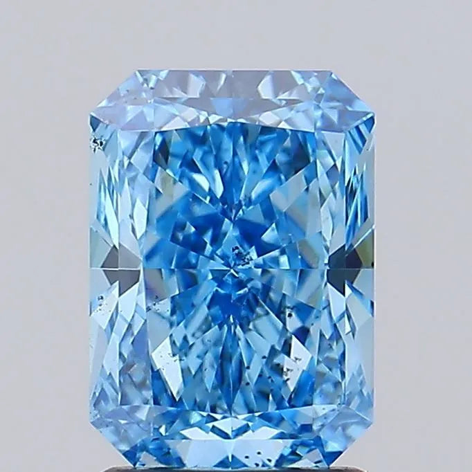 2.06 carats radiant diamond