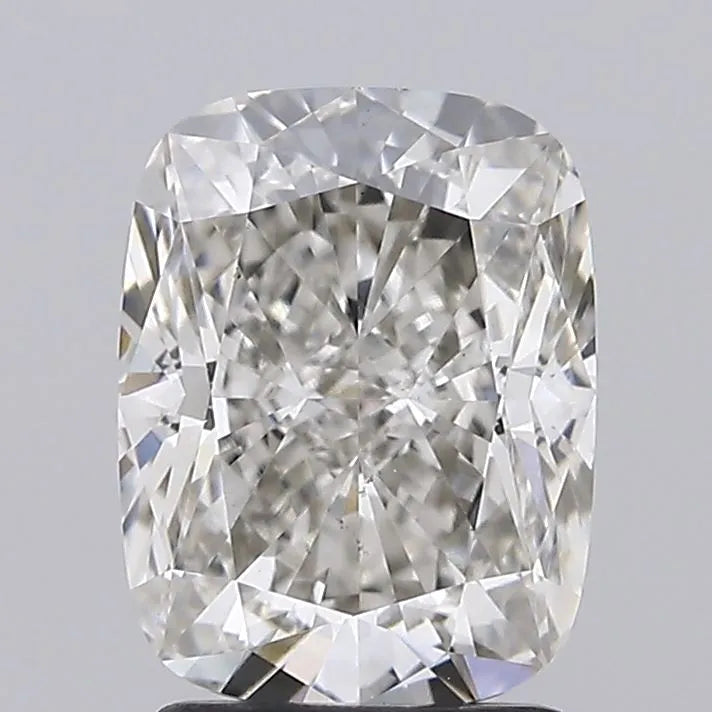 2.07 carats cushion brilliant diamond