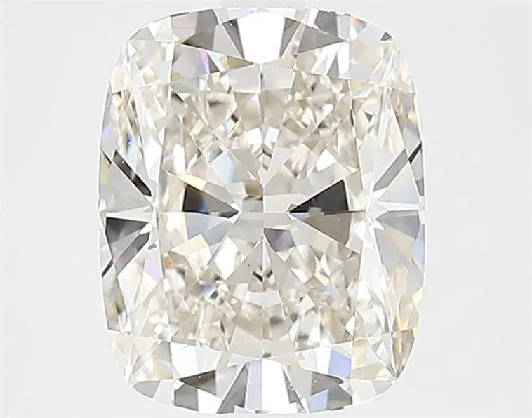 2.73 carats cushion brilliant diamond