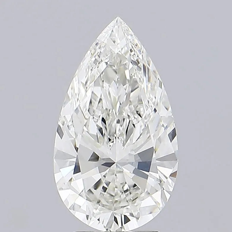 3.5 carats pear diamond