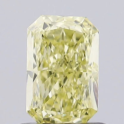 0.77ct Radiant Lab Grown Diamond (Colour Fancy Intense Yellow, Clarity VVS2, IGI Certified)