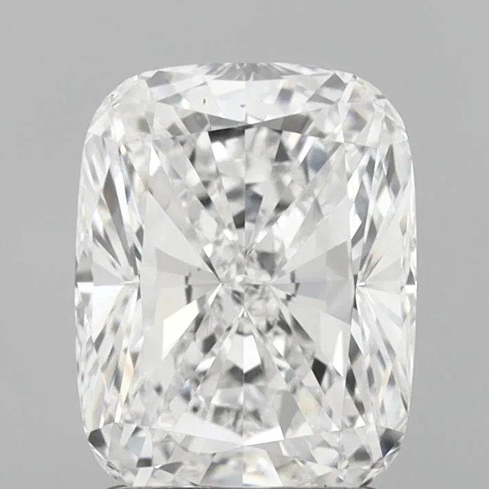 2.00ct Cushion modified Lab Grown Diamond (Colour E, Clarity VVS2, IGI Certified)