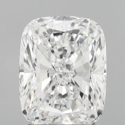 2.00ct Cushion modified Lab Grown Diamond (Colour E, Clarity VVS2, IGI Certified)
