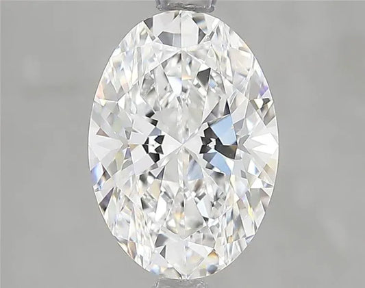 2.00ct Oval Lab Grown Diamond (Colour E, Clarity VVS2, IGI Certified)