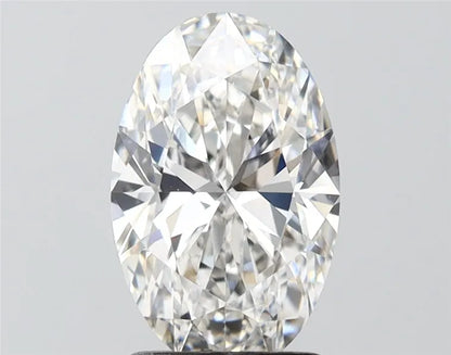 2.00ct Oval Lab Grown Diamond (Colour F, Clarity VVS2, IGI Certified)