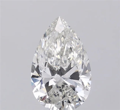 2.00ct Pear Lab Grown Diamond (Colour H, Clarity VVS2, IGI Certified)