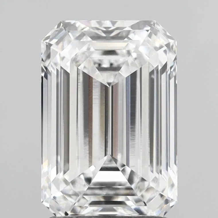 2.01ct Emerald Lab Grown Diamond (Colour E, Clarity VVS2, IGI Certified)