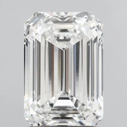 2.01ct Emerald Lab Grown Diamond (Colour E, Clarity VVS2, IGI Certified)