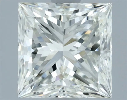 2.01ct Princess Natural Diamond (Colour I, Clarity VS2, Cut VG, IGI Certified)