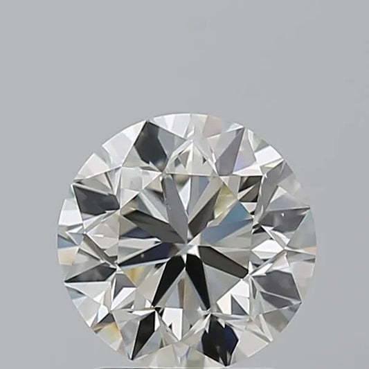 2.01ct Round Natural Diamond (Colour I, Clarity VS2, Cut VG, IGI Certified)