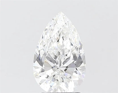 2.02ct Pear Lab Grown Diamond (Colour E, Clarity VVS2, IGI Certified)