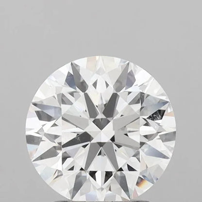 2.03ct Round Lab Grown Diamond (Colour E, Clarity VVS1, Cut ID, IGI Certified)