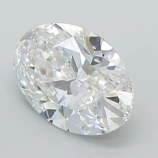 2.05ct Oval Lab Grown Diamond (Colour E, Clarity VVS2, IGI Certified)