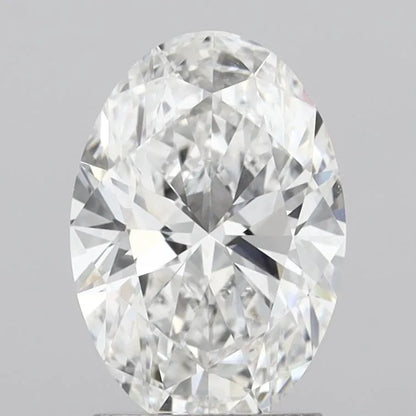 2.06ct Oval Lab Grown Diamond (Colour E, Clarity VVS2, IGI Certified)