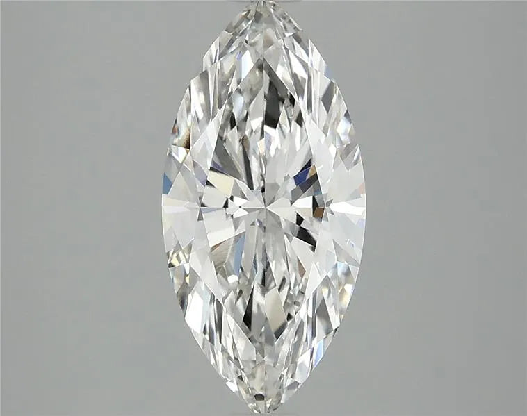 2.07ct marquise lab grown diamond (colour g, clarity vvs2, igi certified)