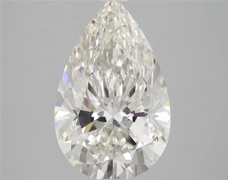 2.10ct Pear Lab Grown Diamond (Colour G, Clarity VS2, IGI Certified)