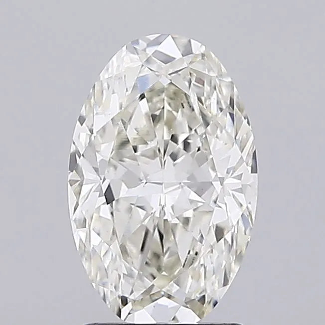 2.14ct oval lab grown diamond (colour i, clarity vs1, igi certified)