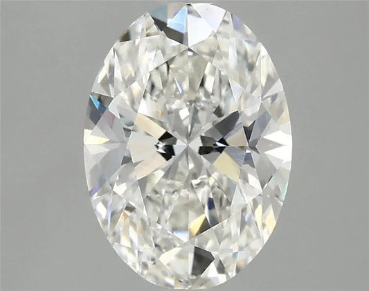 2.21ct Oval Lab Grown Diamond (Colour G, Clarity VVS2, IGI Certified)