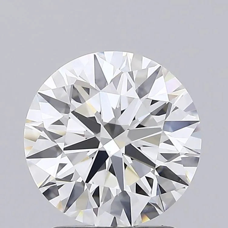 2.22ct round lab grown diamond (colour e, clarity vvs2, cut id, igi certified)