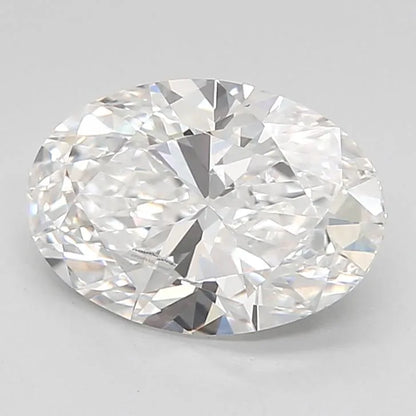 2.24ct Oval Lab Grown Diamond (Colour E, Clarity VVS2, IGI Certified)