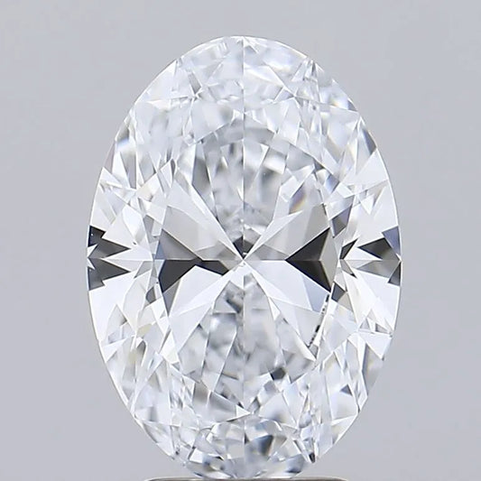 2.29ct Oval Lab Grown Diamond (Colour E, Clarity IF, IGI Certified)