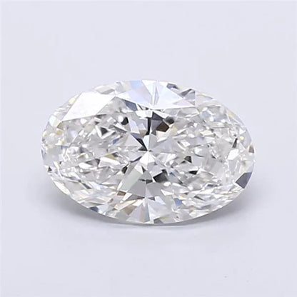 2.51ct Oval Lab Grown Diamond (Colour E, Clarity VVS2, IGI Certified)