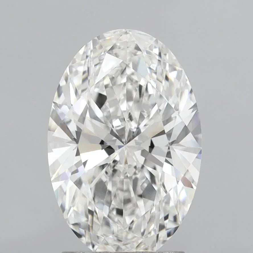 2.53ct Oval Lab Grown Diamond (Colour E, Clarity VVS1, IGI Certified)