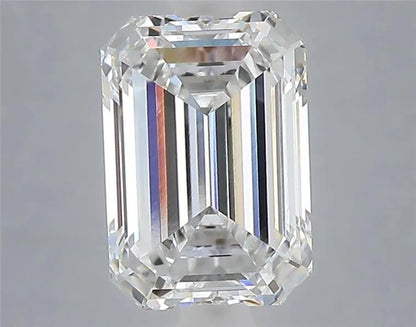 2.57ct Emerald Lab Grown Diamond (Colour E, Clarity VVS2, IGI Certified)