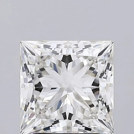 2.71ct Princess Lab Grown Diamond (Colour G, Clarity VS1, IGI Certified)