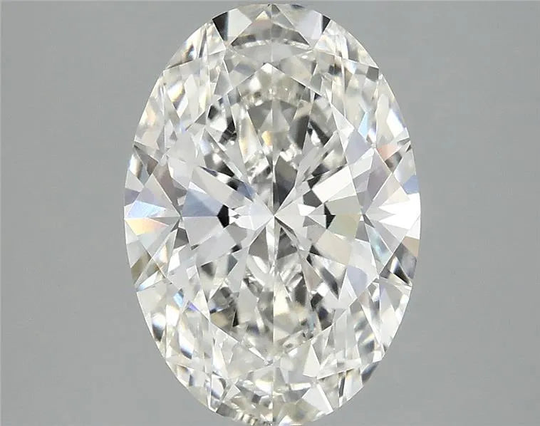 2.85ct oval lab grown diamond (colour h, clarity vs1, igi certified)