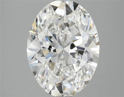 2.89ct Oval Lab Grown Diamond (Colour E, Clarity VVS2, IGI Certified)