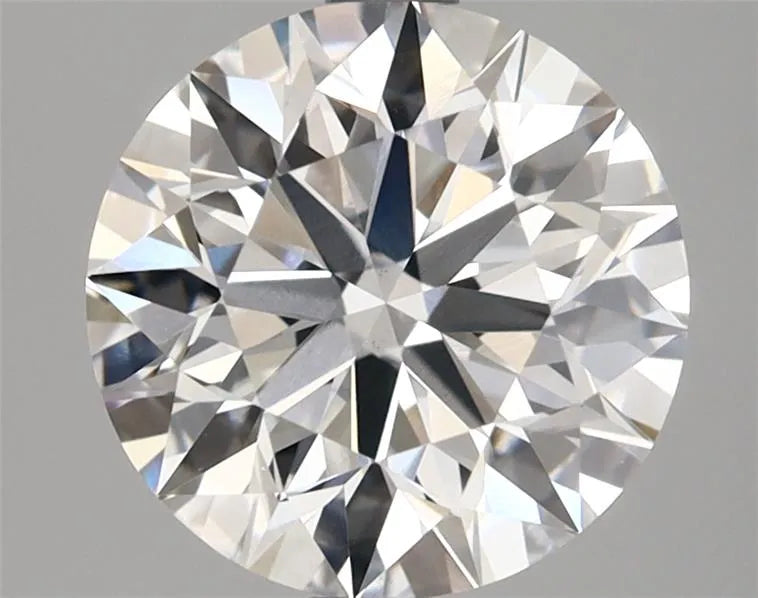 2.96ct round lab grown diamond (colour e, clarity vvs2, cut ex, igi certified)