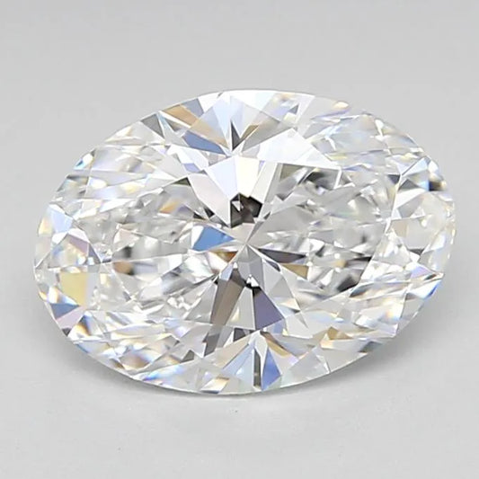 1.38ct Oval Lab Grown Diamond (Colour D, Clarity VVS1, Cut EX, IGI Certified)