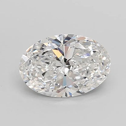 2.50ct Oval Lab Grown Diamond (Colour E, Clarity VVS2, IGI Certified)