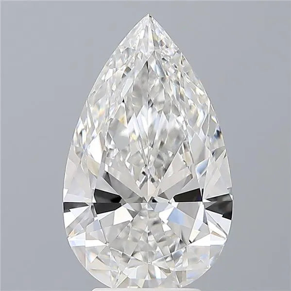 3.52 carats pear diamond