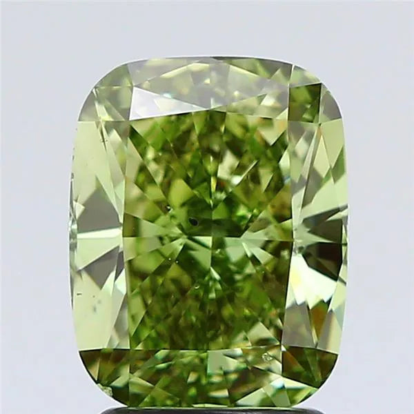 2.5 carats cushion brilliant diamond