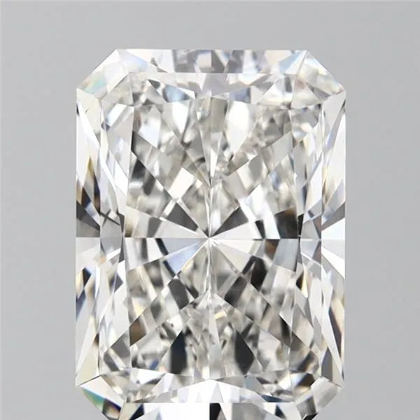 3.44ct radiant lab grown diamond (colour g, clarity vs2, igi certified)