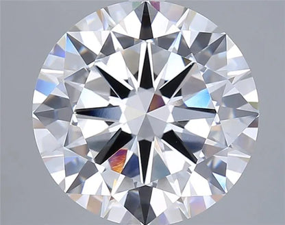 6.00ct Round Lab Grown Diamond (Colour E, Clarity VVS2, Cut EX, IGI Certified)