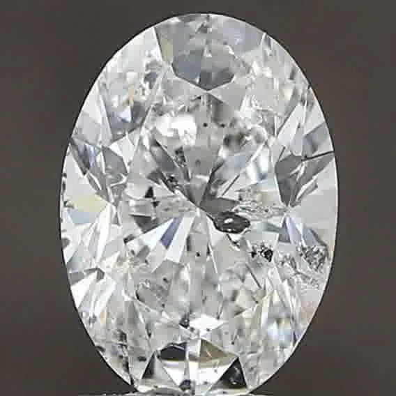 2 carats oval diamond