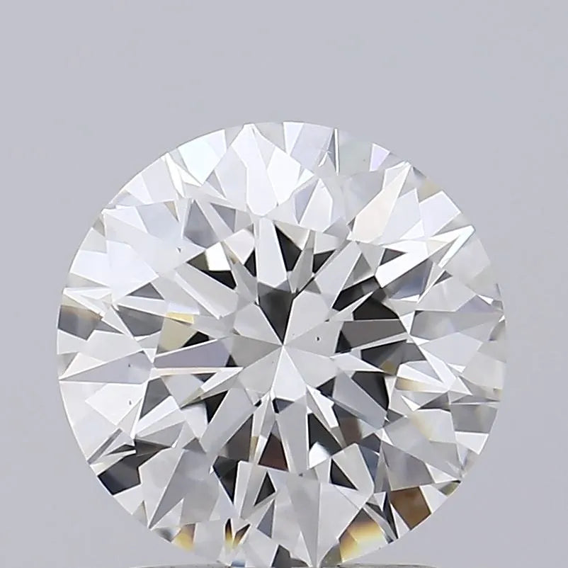 2.01 carats round diamond