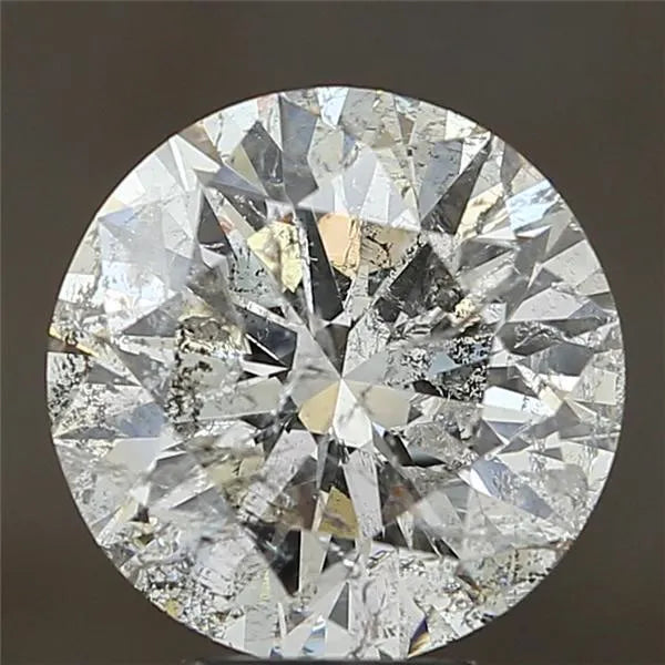 5.01 carats round diamond