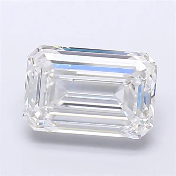 3.00ct emerald lab grown diamond (colour e, clarity vvs2, igi certified)