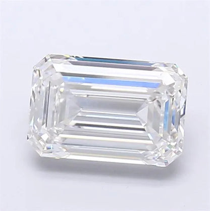3.00ct Emerald Lab Grown Diamond (Colour E, Clarity VVS2, IGI Certified)