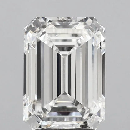 3.00ct Emerald Lab Grown Diamond (Colour E, Clarity VVS2, IGI Certified)