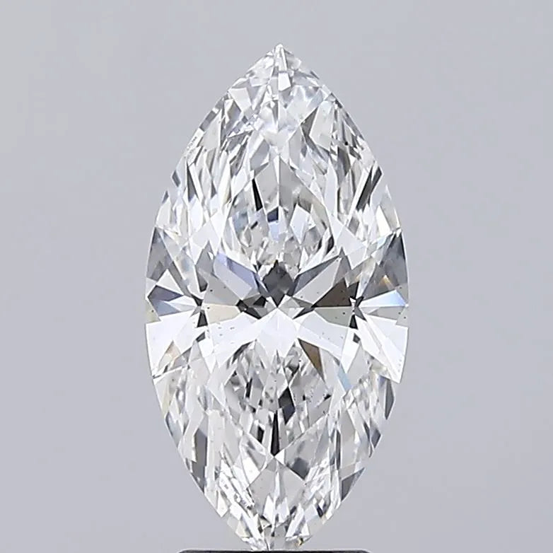 3.00ct marquise lab grown diamond (colour e, clarity vs2, igi certified)