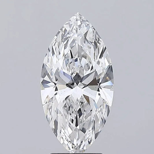 3.00ct Marquise Lab Grown Diamond (Colour E, Clarity VS2, IGI Certified)