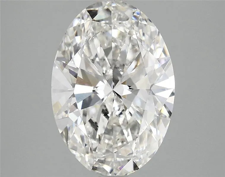 3.00ct oval lab grown diamond (colour f, clarity vvs2, igi certified)
