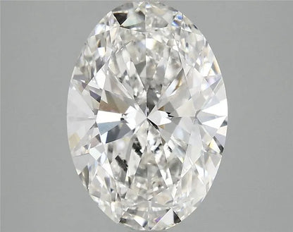 3.00ct Oval Lab Grown Diamond (Colour F, Clarity VVS2, IGI Certified)